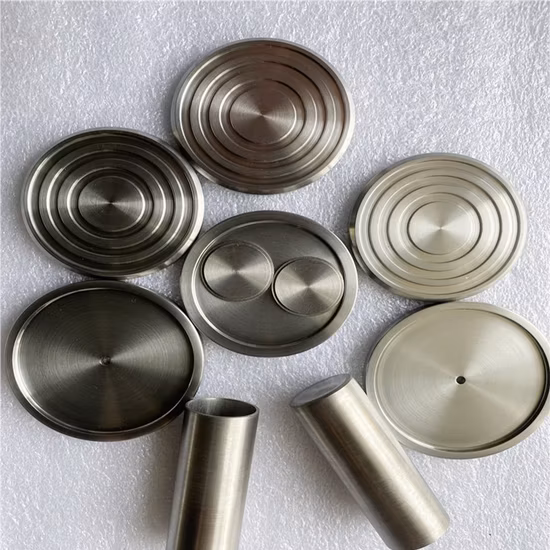 Crisol de molibdeno al 99,95% para horno de crecimiento monocristalino de zafiro